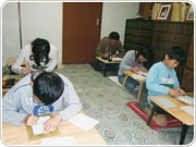 成育書道教室の風景1