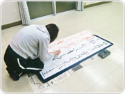 朋来書道教室の風景1