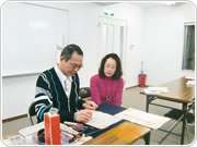 光明池書道教室の風景2