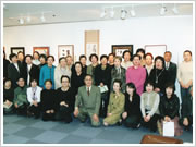 香流会書展風景